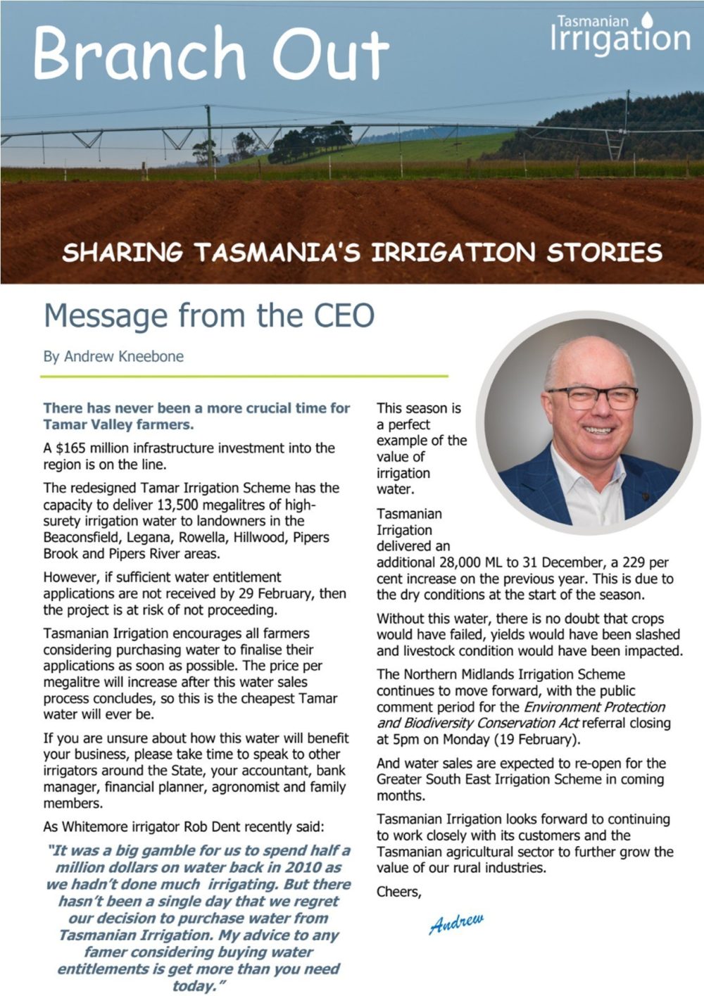 Page One Branch Out Feb24