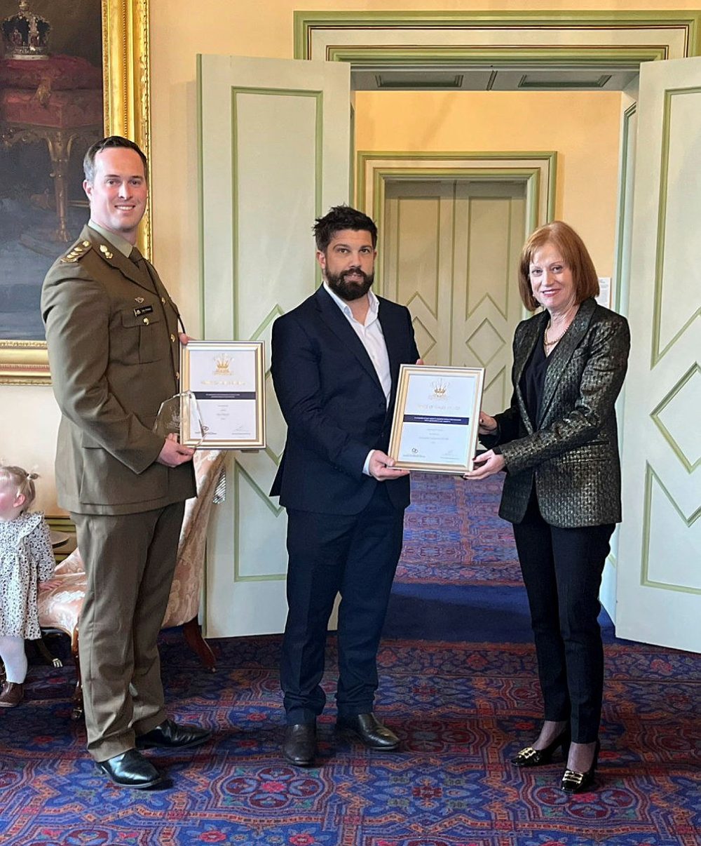 Dan Probert receives award