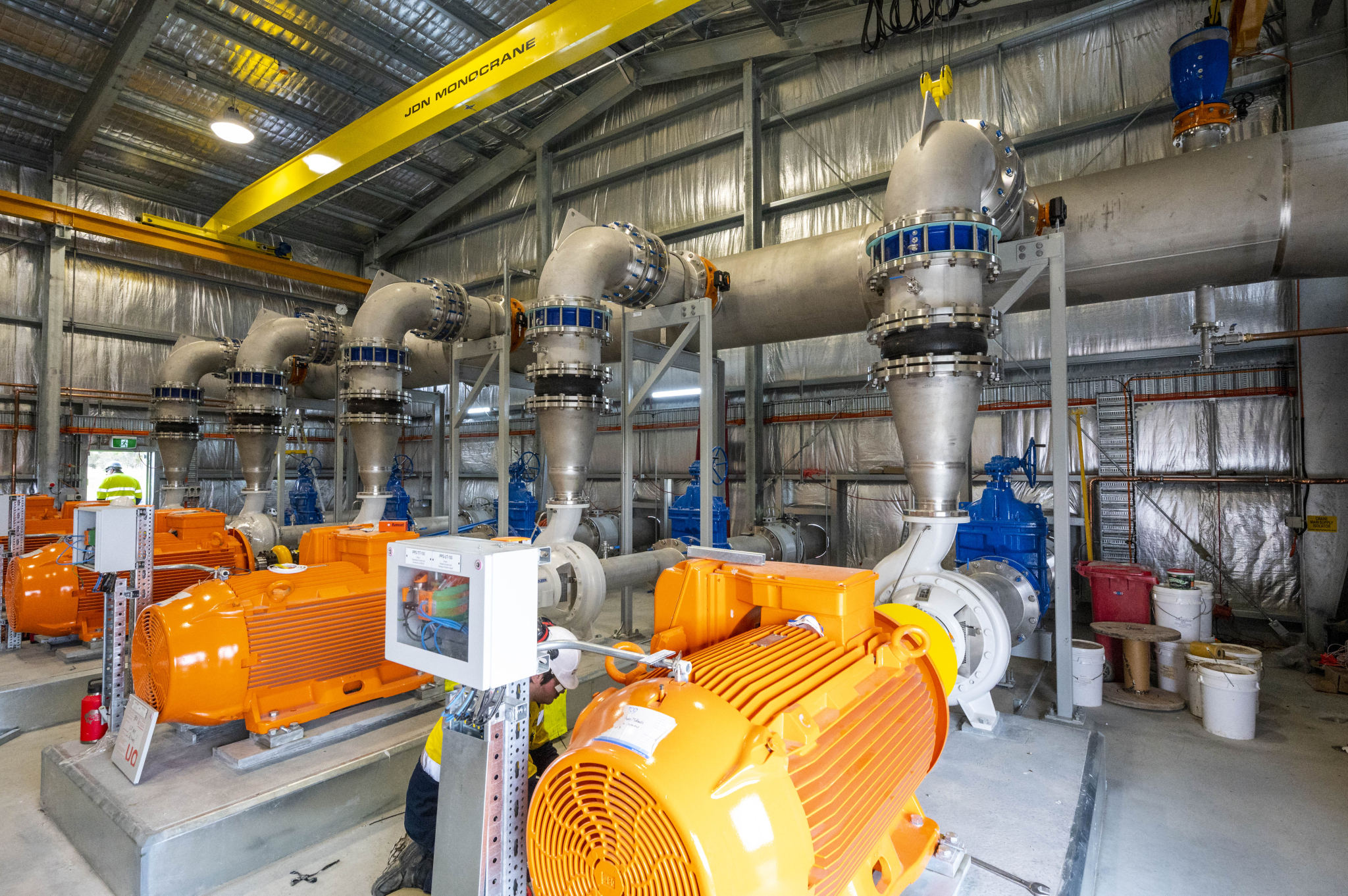 The Poatina pump station