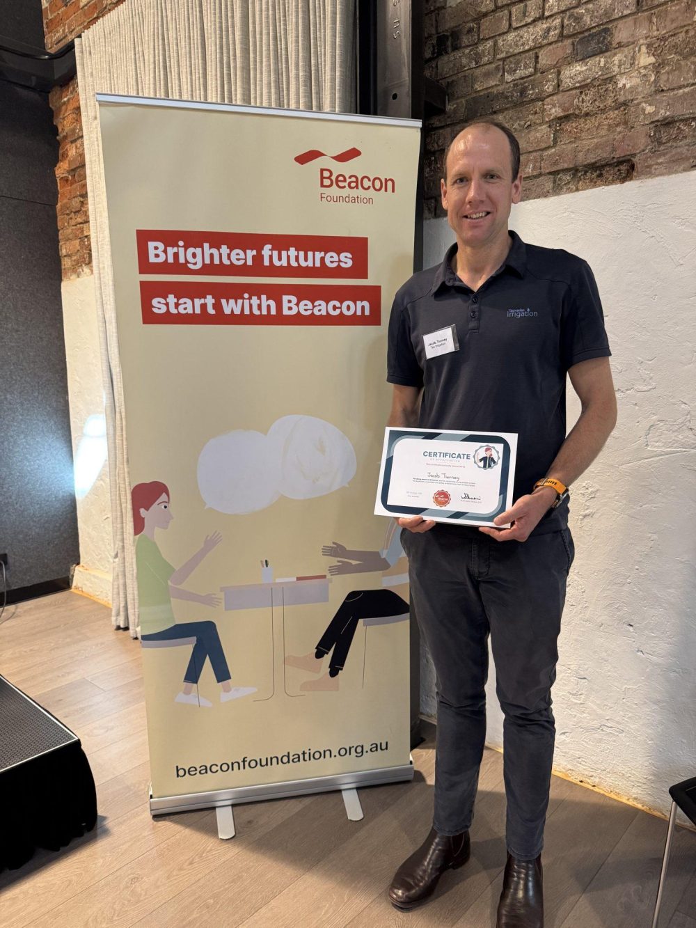 Jacob Tierney Beacon Award